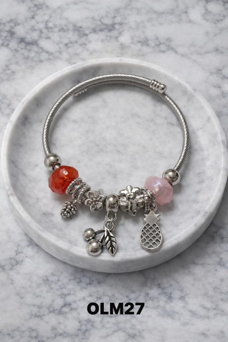 Pulsera con dijes OLM27