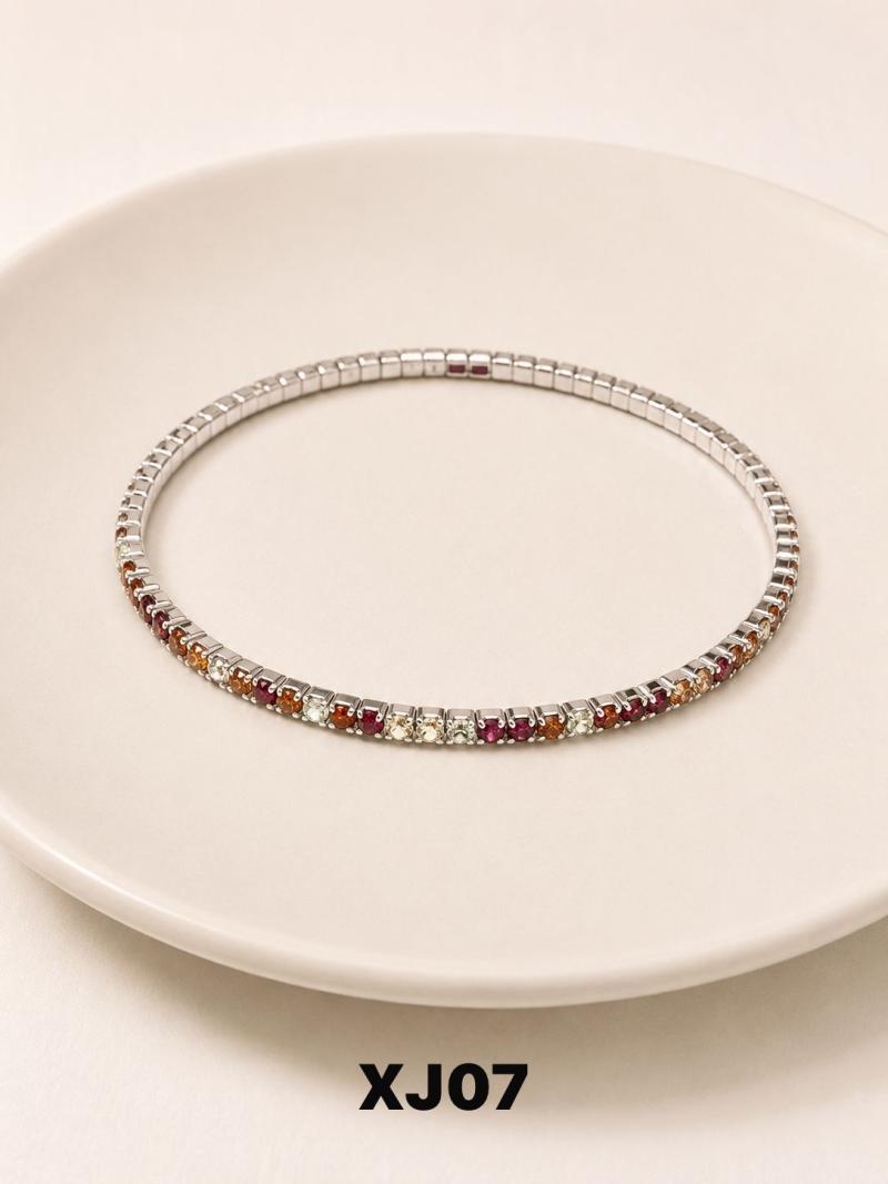 Pulsera de brillo elástica XJ (por docena)