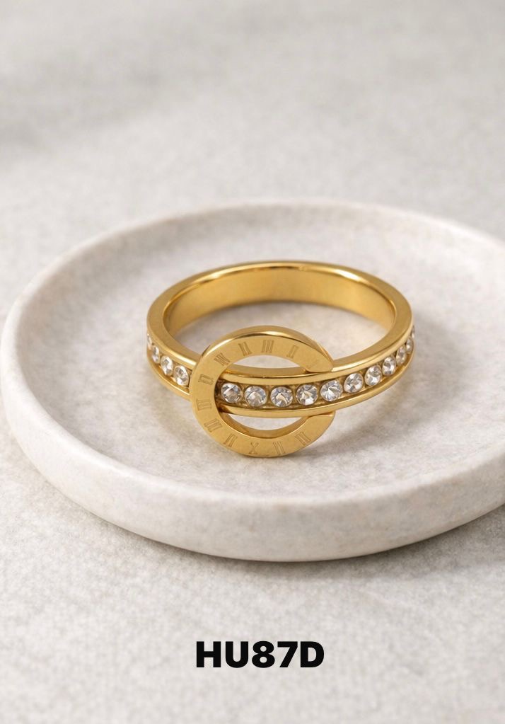 Anillo dorado HU87D