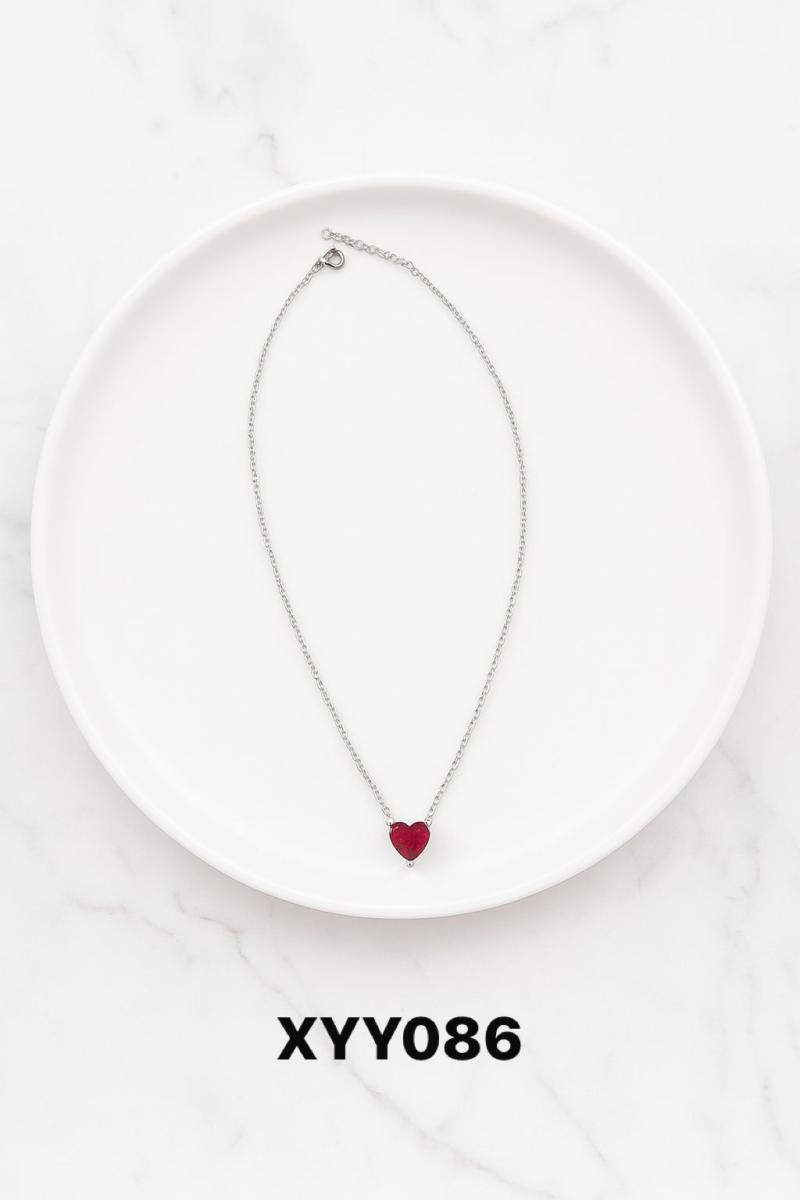Cadena con dije corazon XYY086