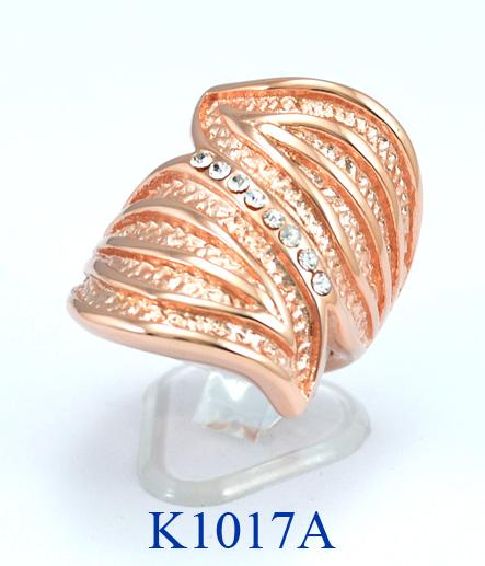 Anillo Acero Rose K1017A