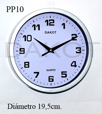 Reloj de pared analogo PP10
