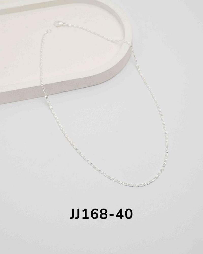 Cadena en acero blanco JJ168