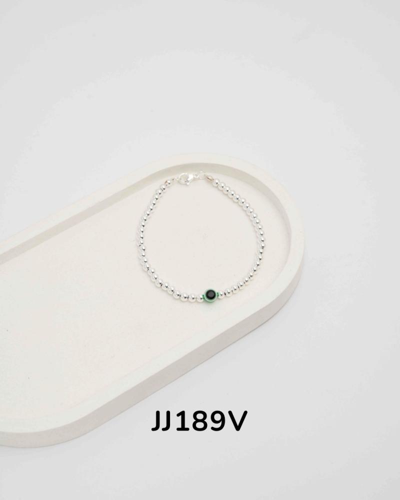 Pulsera en acero blanco JJ189