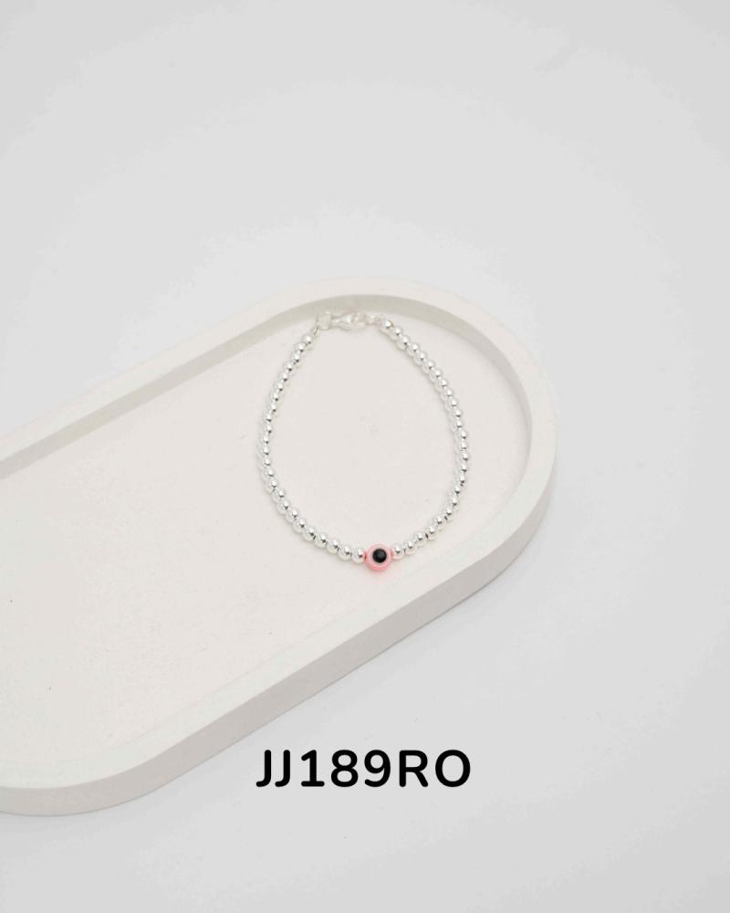 Pulsera en acero blanco JJ189