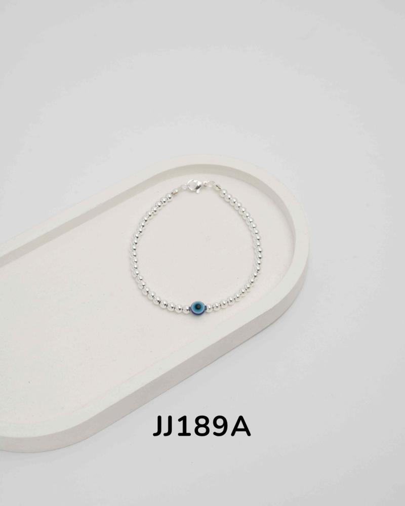 Pulsera en acero blanco JJ189