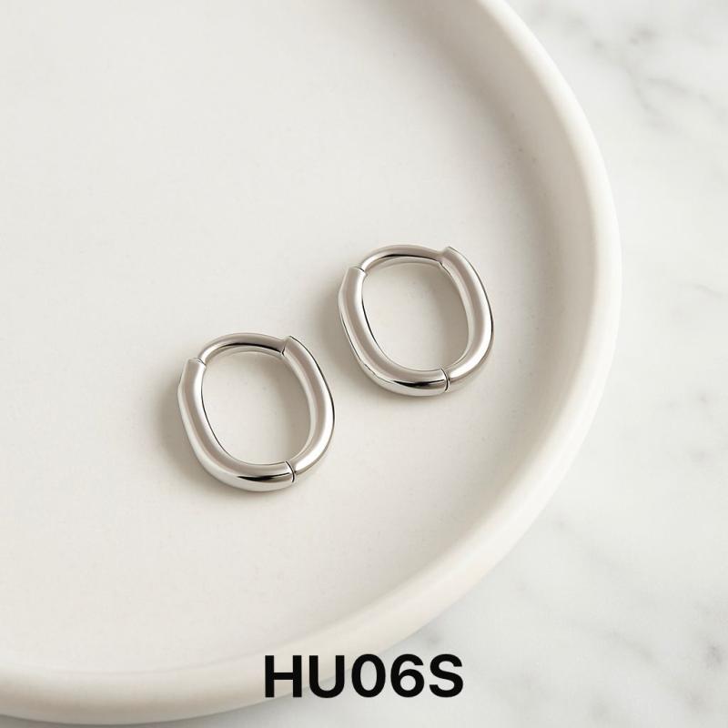 Aros acero blanco HU06S