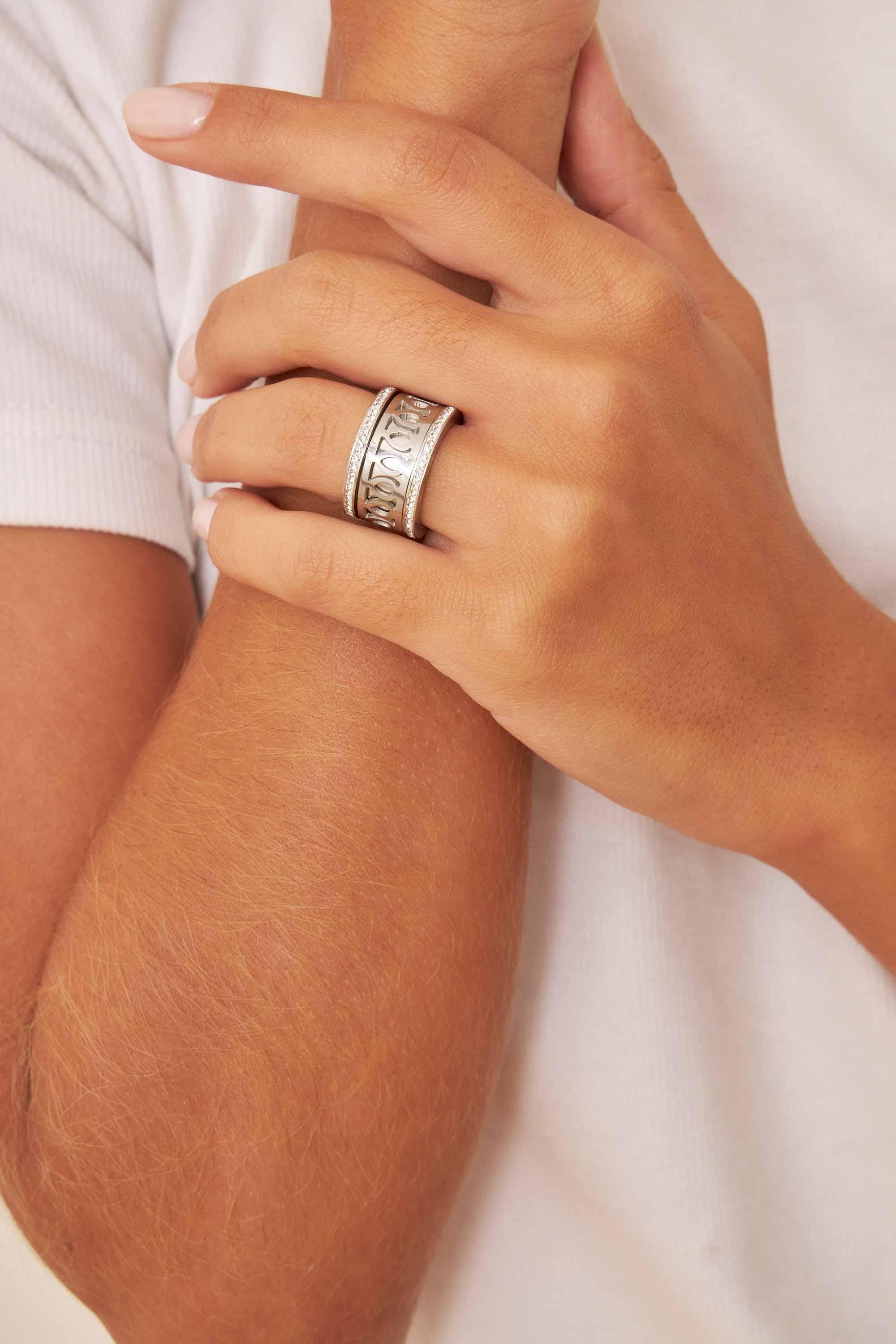 Anillo con brillo KA14
