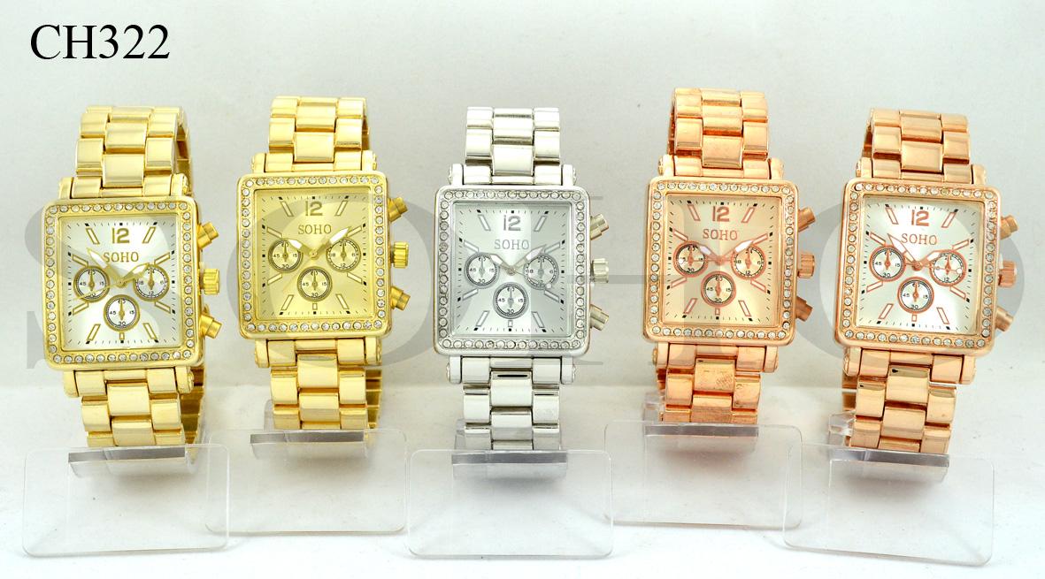 Reloj Análogo Dama CH322 Metal