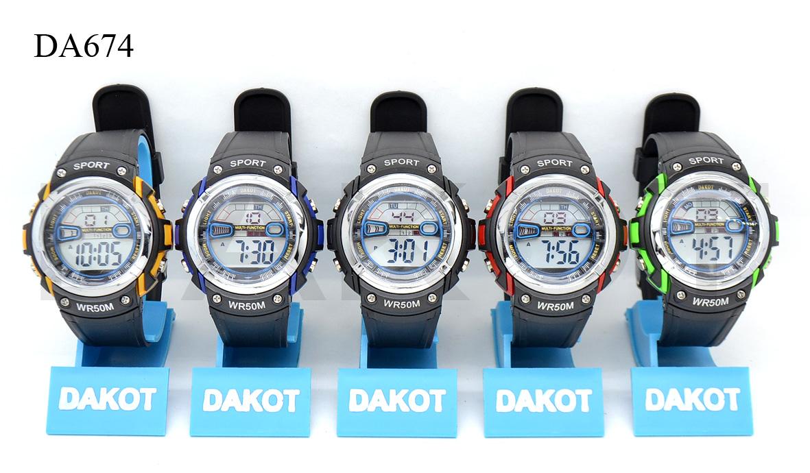 Reloj Digital Caballero DA674 Sumergible