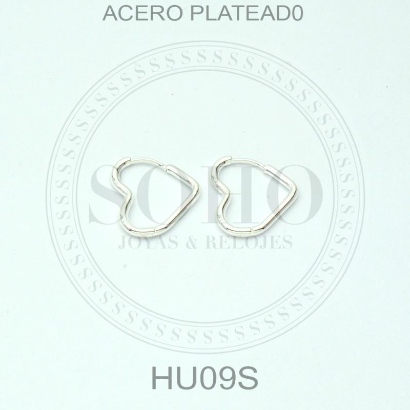 Aros en acero quirurgico blanco HU09S