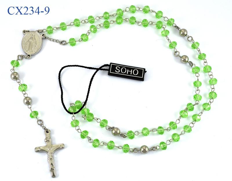 Cadena Rosario en acero CX234