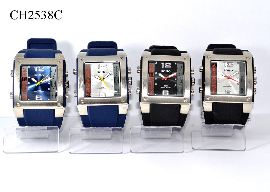 Reloj Ana-Digi Caballero CH2538C Goma