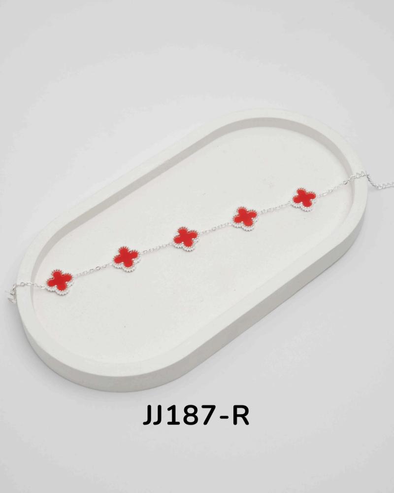 Pulsera en acero blanco JJ187