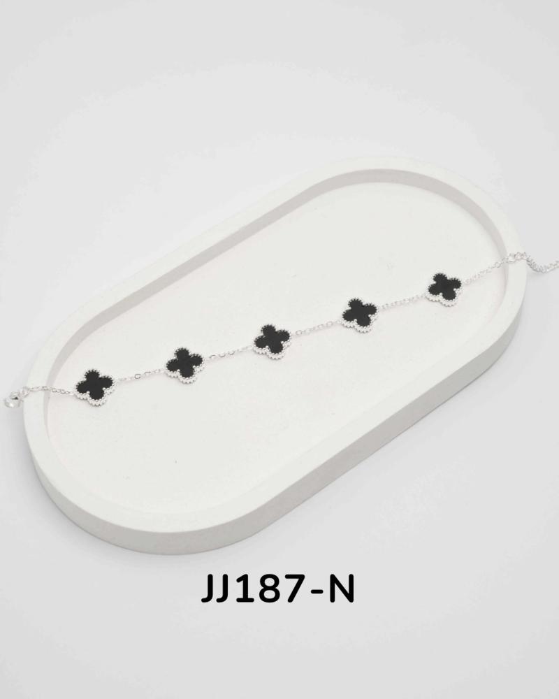 Pulsera en acero blanco JJ187
