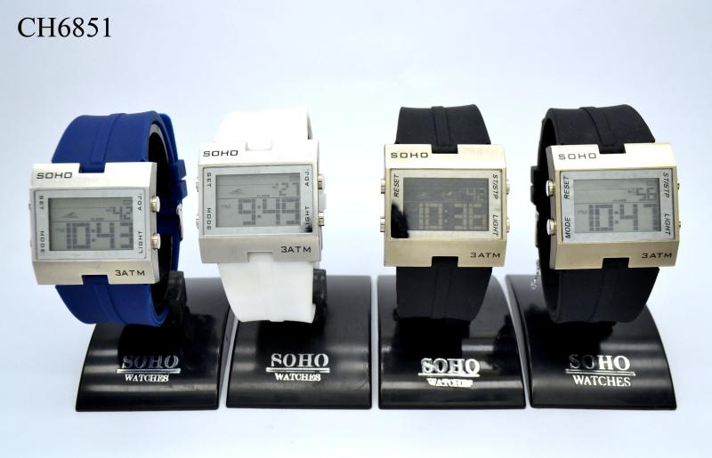 Reloj digital caballero CH6851
