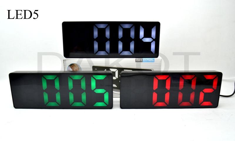 Reloj despertador LED5