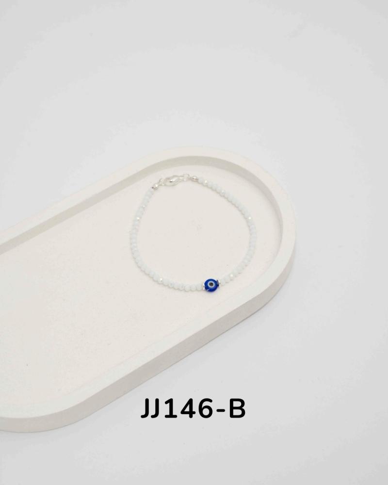 Pulsera en acero blanco JJ146