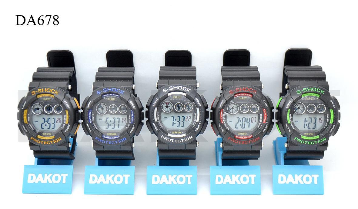 Reloj Digital Caballero DA678 Sumergible