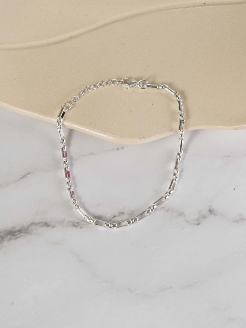 Pulsera en acero blanco YM39