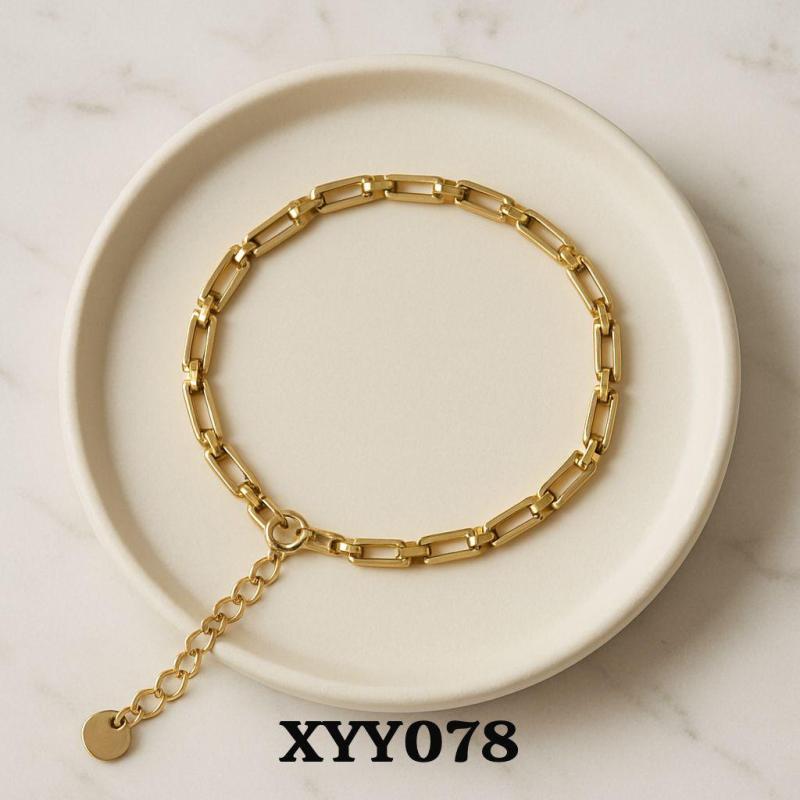 Pulsera en acero dorado XYY78