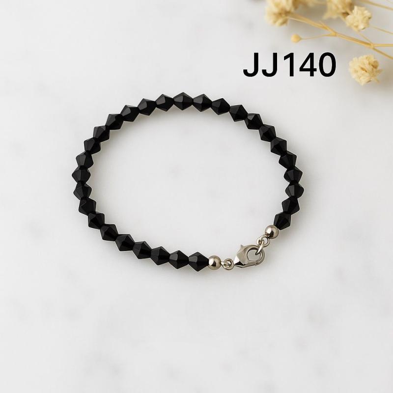 Pulsera colores en acero blanco JJ140