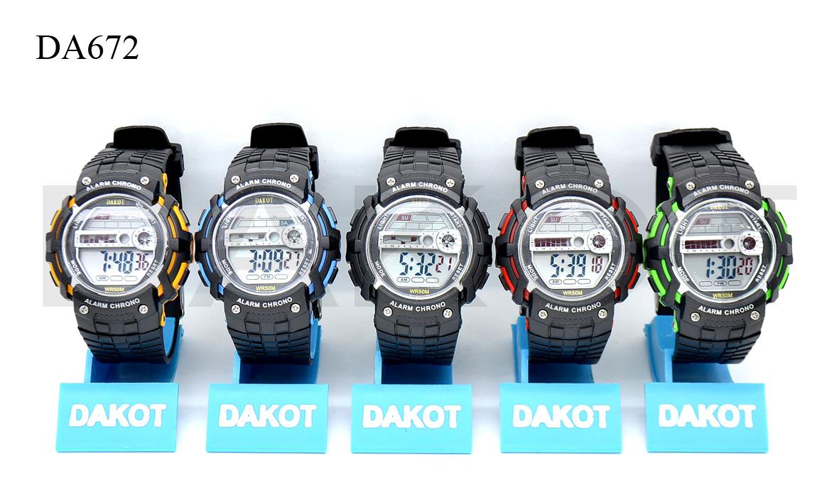 Reloj Digital Caballero DA672 Sumergible