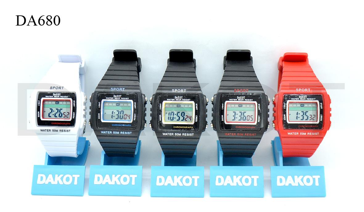 Reloj Digital Caballero DA680 Sumergible