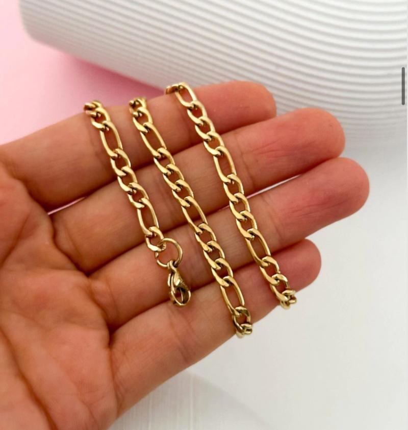 Pulsera en acero dorado C1213MG