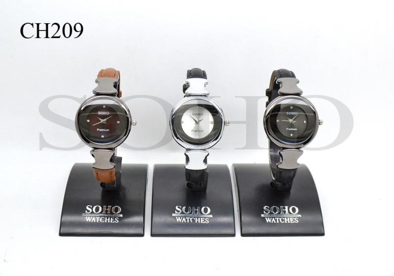 Reloj Análogo Dama CH209 Cuero