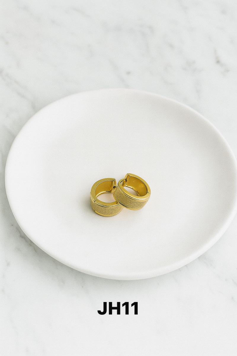 Aro cubano dorado JH11