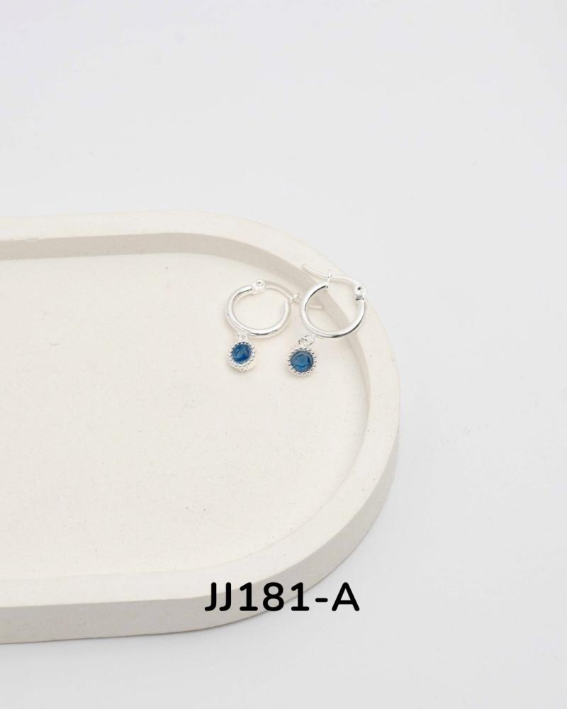 Aros en acero blanco JJ181