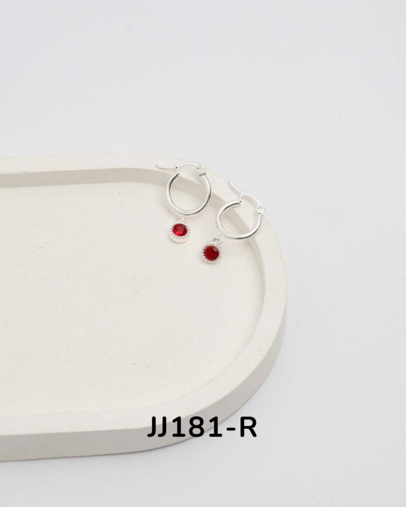 Aros en acero blanco JJ181