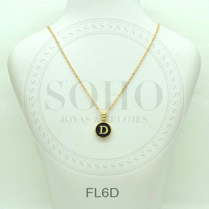 Cadena con dije dije dorado FL6
