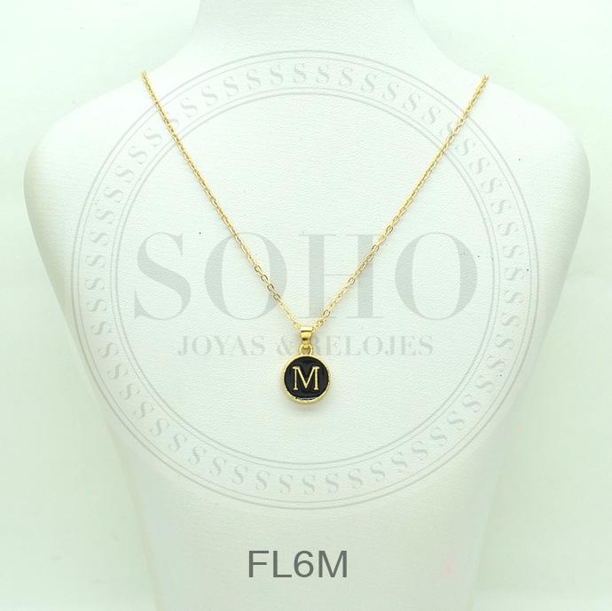 Cadena con dije dije dorado FL6