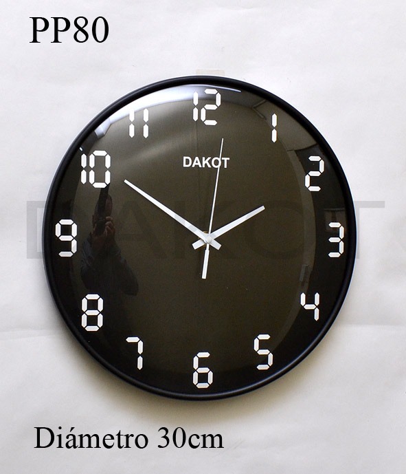 Reloj de pared analogo PP80