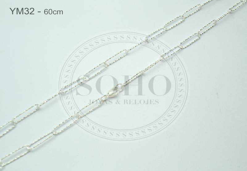 Cadena en acero blanco YM32