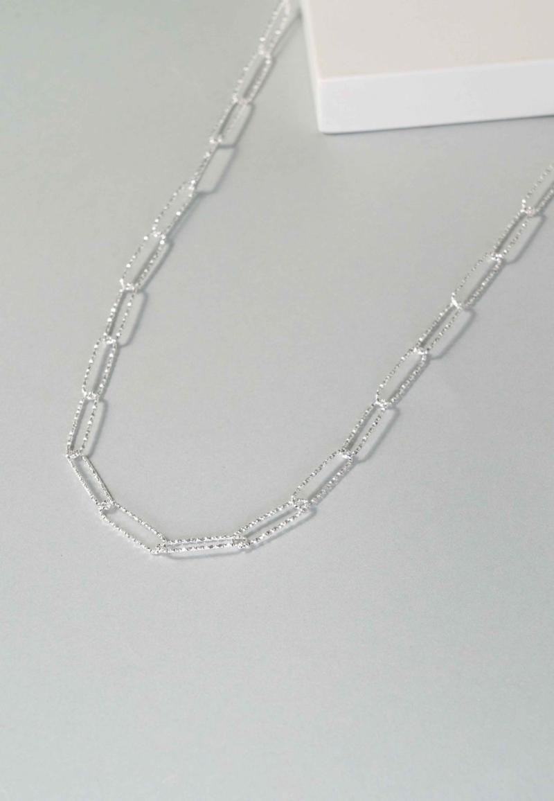 Cadena en acero blanco YM32