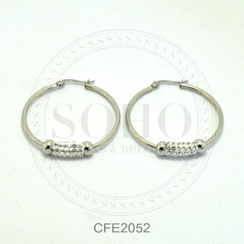 Aro argolla con dijes CFE2052