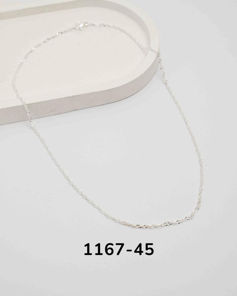 Cadena en acero blanco JJ167