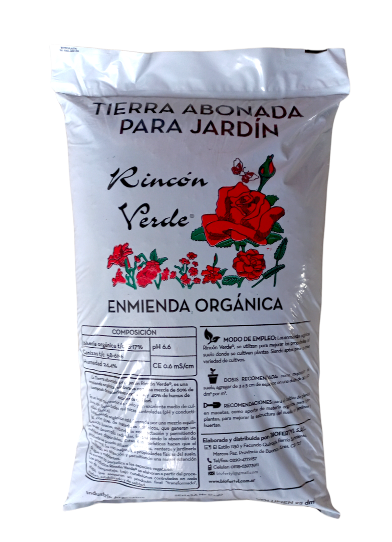 Tierra Abonada para Jardín