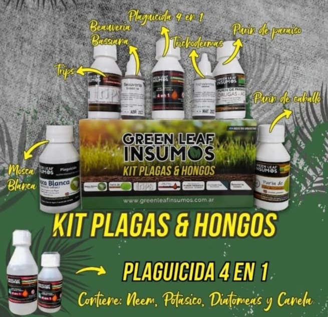 Kit Plagas y Hongos