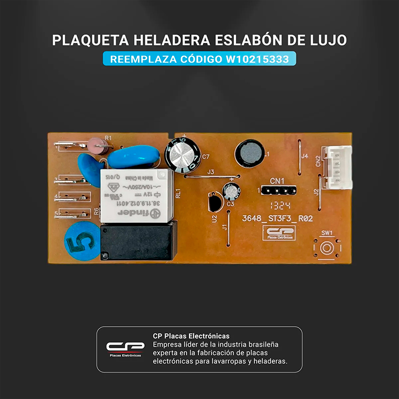 Plaqueta Para Heladera Eslabon De Lujo Erg35d1 Placa