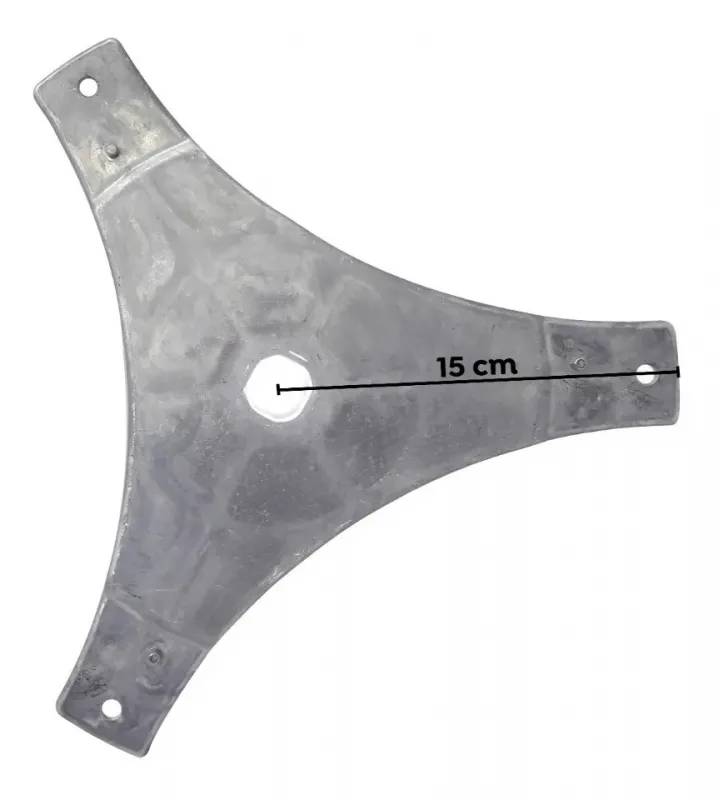 Soporte brida chica canasto lavarropas LG carga superior original 7 Kg y 8 Kg