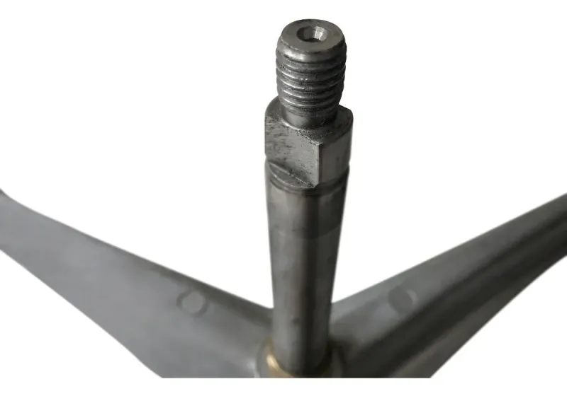 Eje soporte tambor para lavarropas Drean 510 2 planos