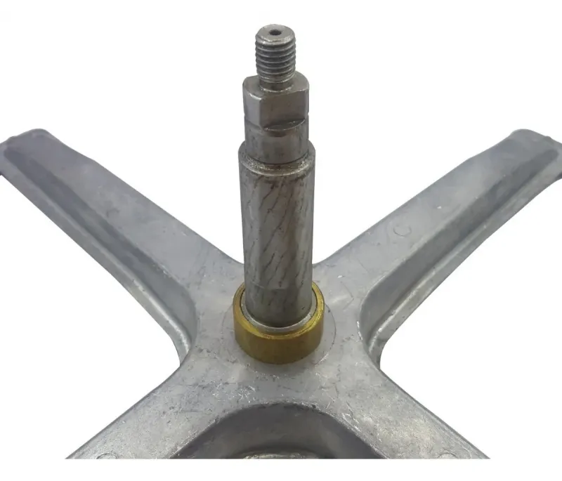 Eje soporte tambor para lavarropas Whirlpool AWG337 4 brazos
