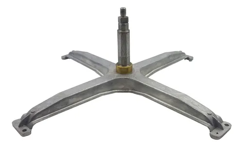 Eje soporte tambor para lavarropas Whirlpool AWG337 4 brazos