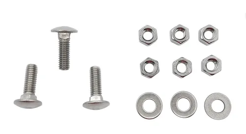 Kit eje soporte tambor para lavarropas Whirlpool AWG371 con rulemanes, retén y tornillos