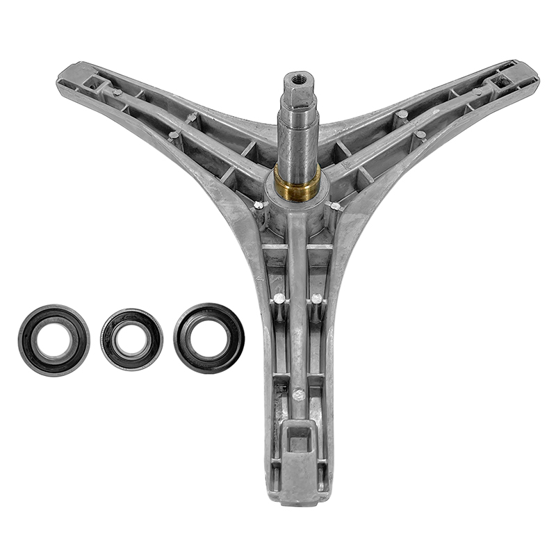 Kit eje soporte tambor para lavarropas Patrick LPK06E10 con rulemanes y retén