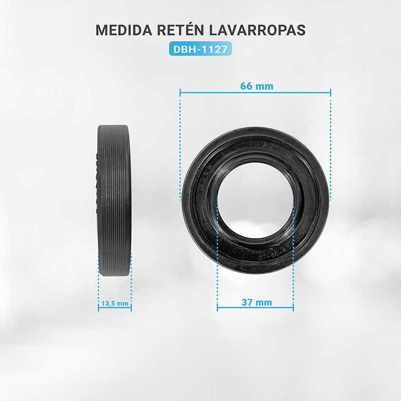 Kit eje soporte tambor para lavarropas Patrick LPK06E10 con rulemanes y retén
